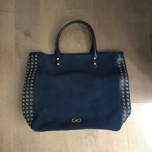 C. Wonder Navy Suede Bag